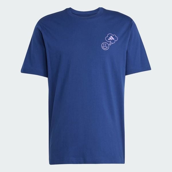 Áo T-shirt adidas Graphic Lounge Verbiage Circle Nam - JJ3990