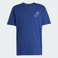 Áo T-shirt adidas Graphic Lounge Verbiage Circle Nam - JJ3990