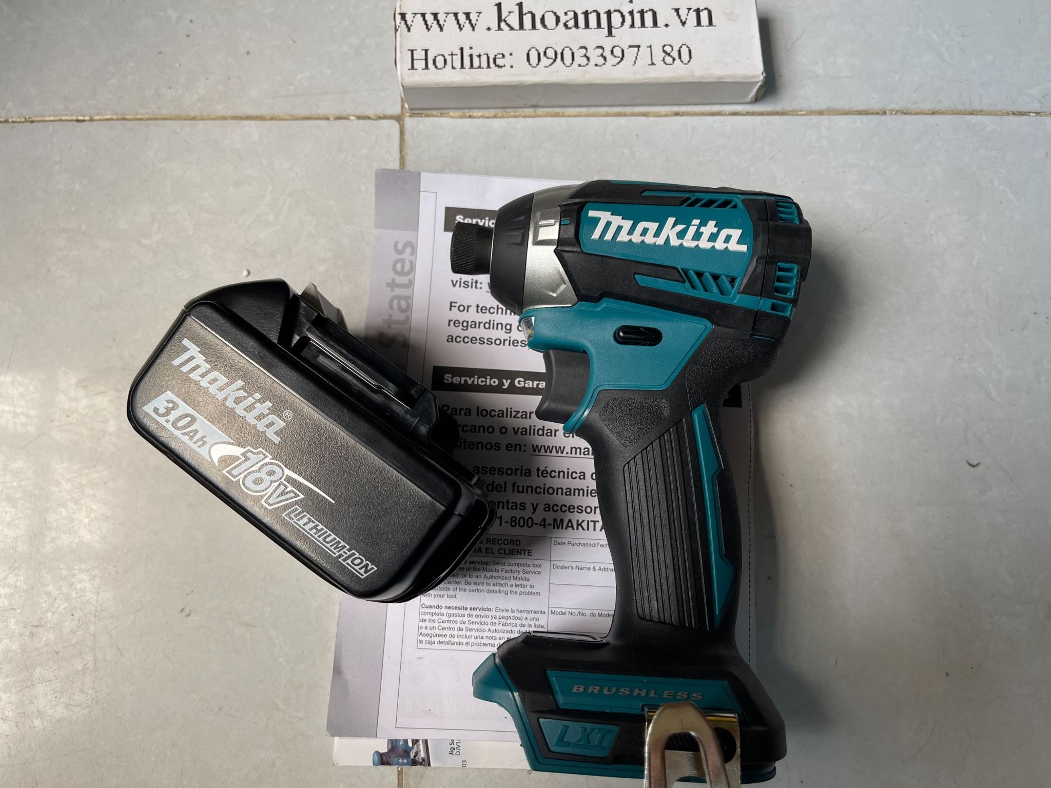 M y v n v t Makita XDT14 khoanpin.vn