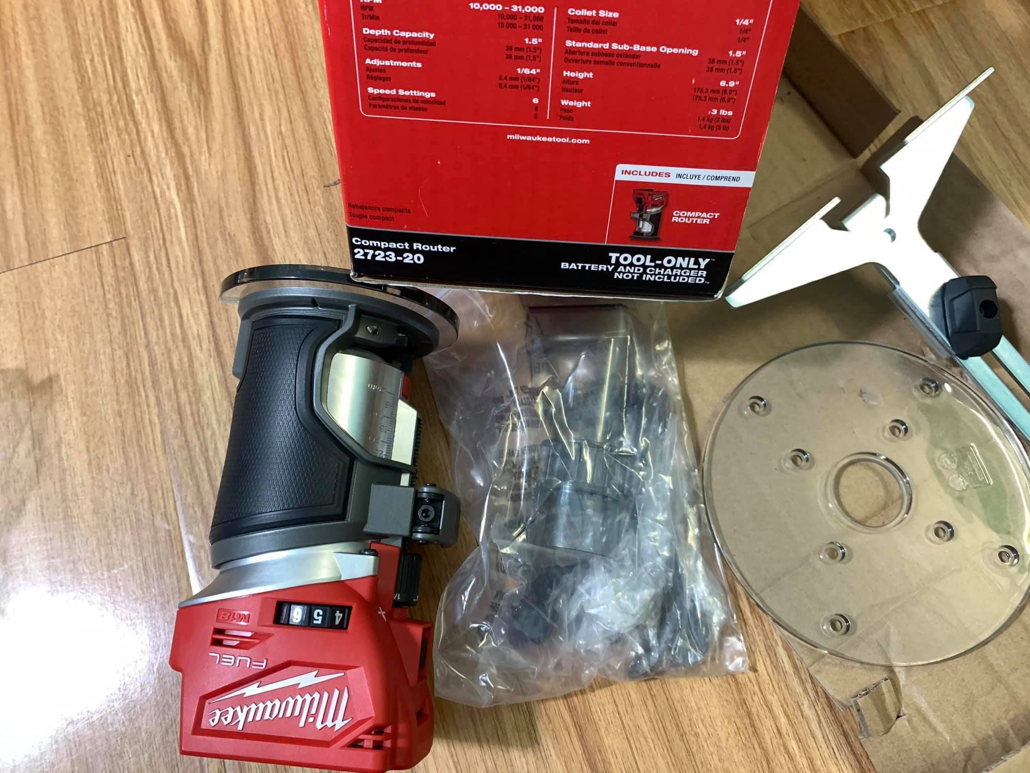Máy phay Milwaukee 2723 M18 USA