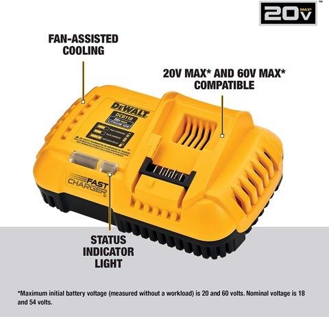 Sạc nhanh Dewalt  dcb 118