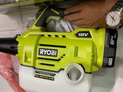 MÁY BƠM THUỐC RYOBI P2805 pin 4ah sạc