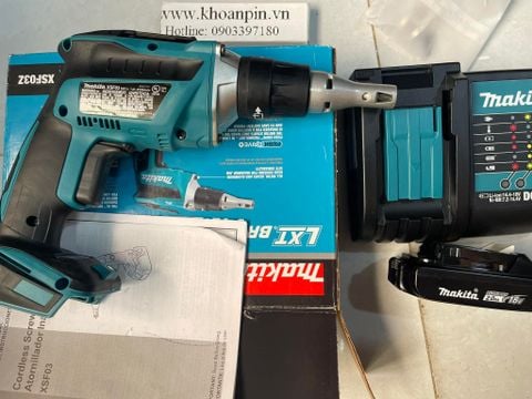 Máy bắn vít thạch cao Makita XSF03Z