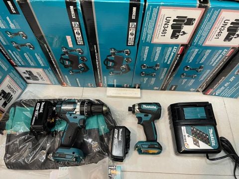 Combo Máy khoan vặn vít Makita XT269