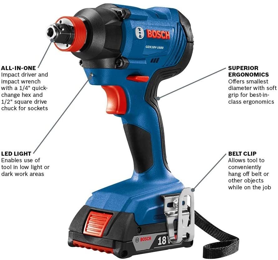 BOSCH GDX18V-1600-3