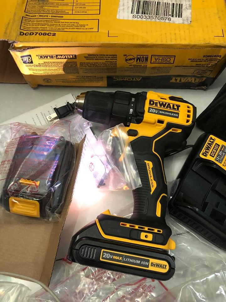 MÁY KHOAN PIN DEWALT DCD708C2-5