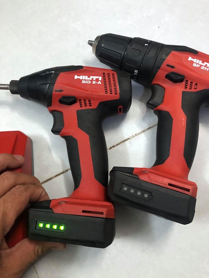 MÁY KHOAN PIN HILTI COM BO 12V