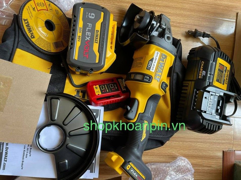MÁY MÀI PIN DEWALT DCG418X1-5
