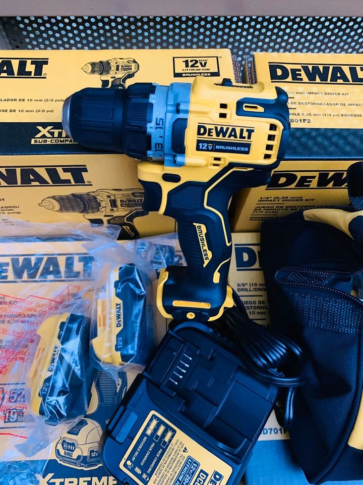 BỘ MÁY KHOAN KHÔNG CHỔI THAN DEWALT DCD701F2-6