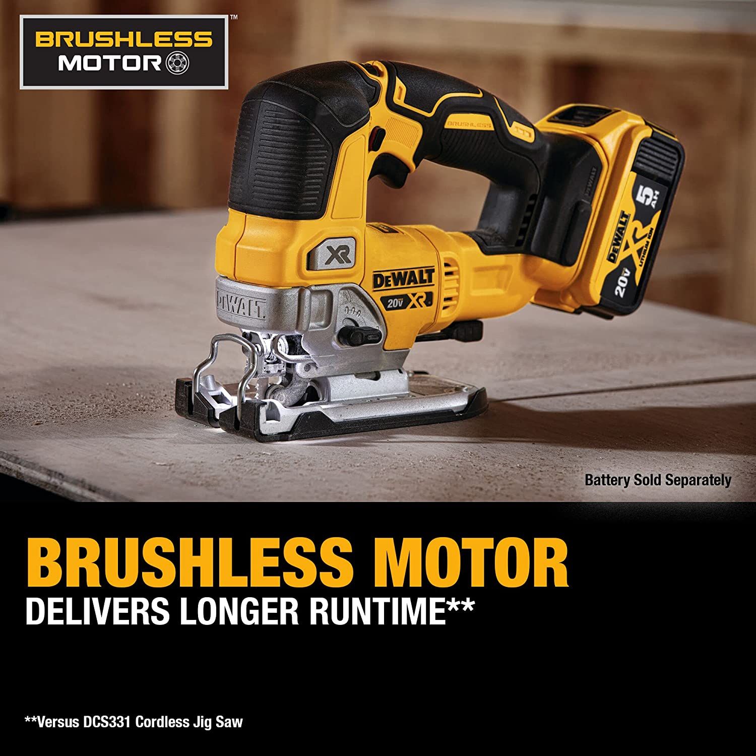 CƯA LỌNG PIN DEWALT DCS 334-5