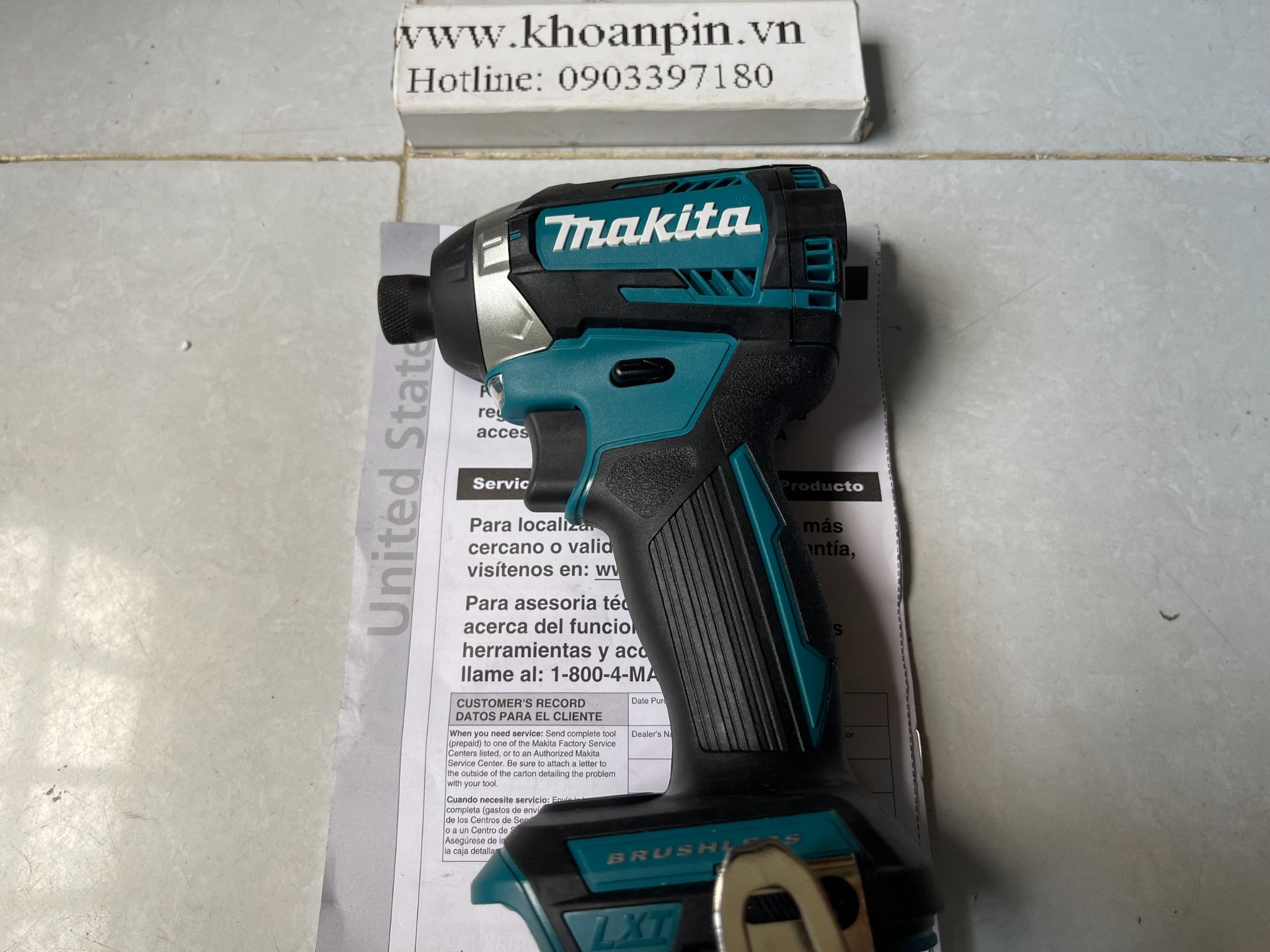 M y v n v t Makita XDT14 khoanpin.vn