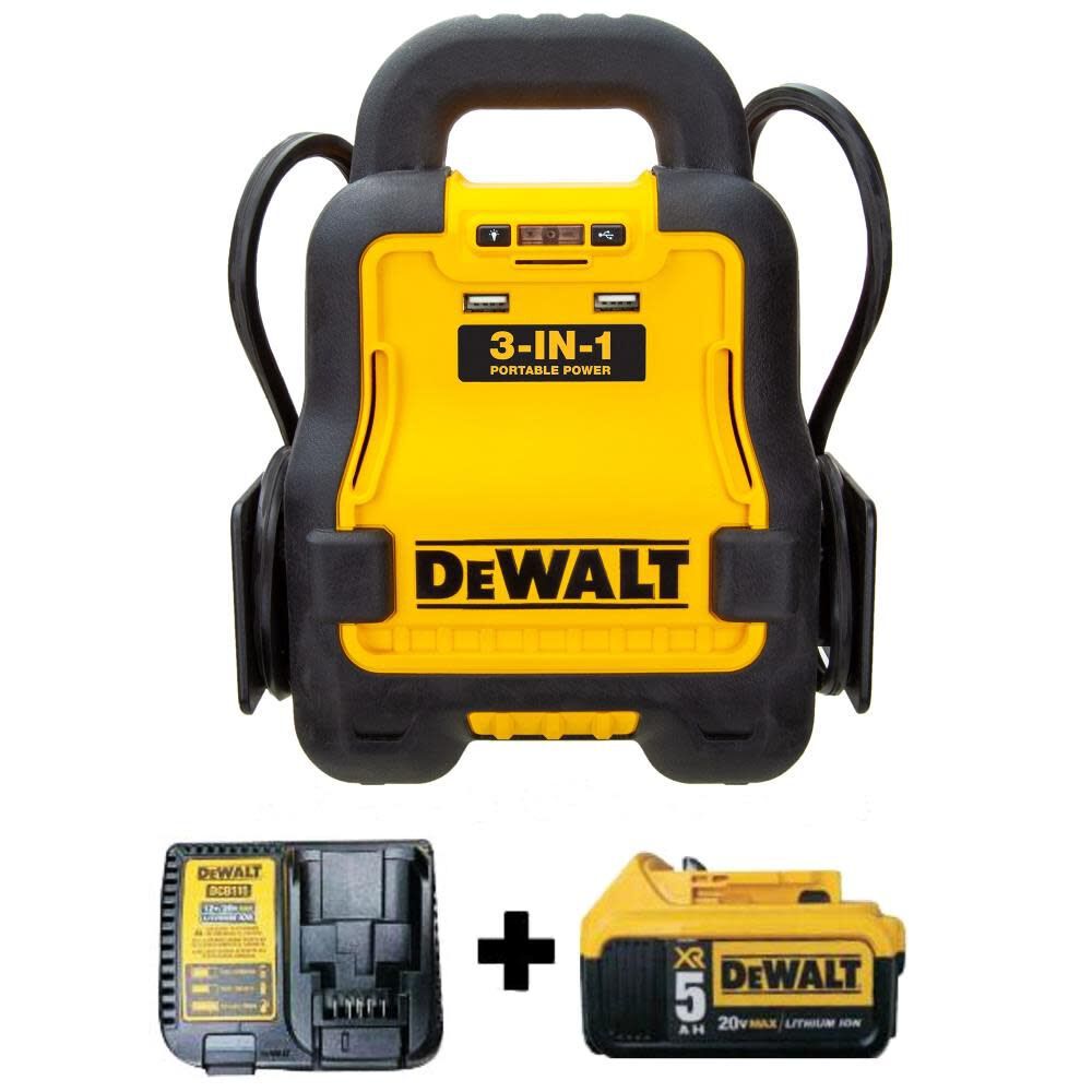 KÍCH BÌNH  XE DEWALT PIN DXAE20VBBK