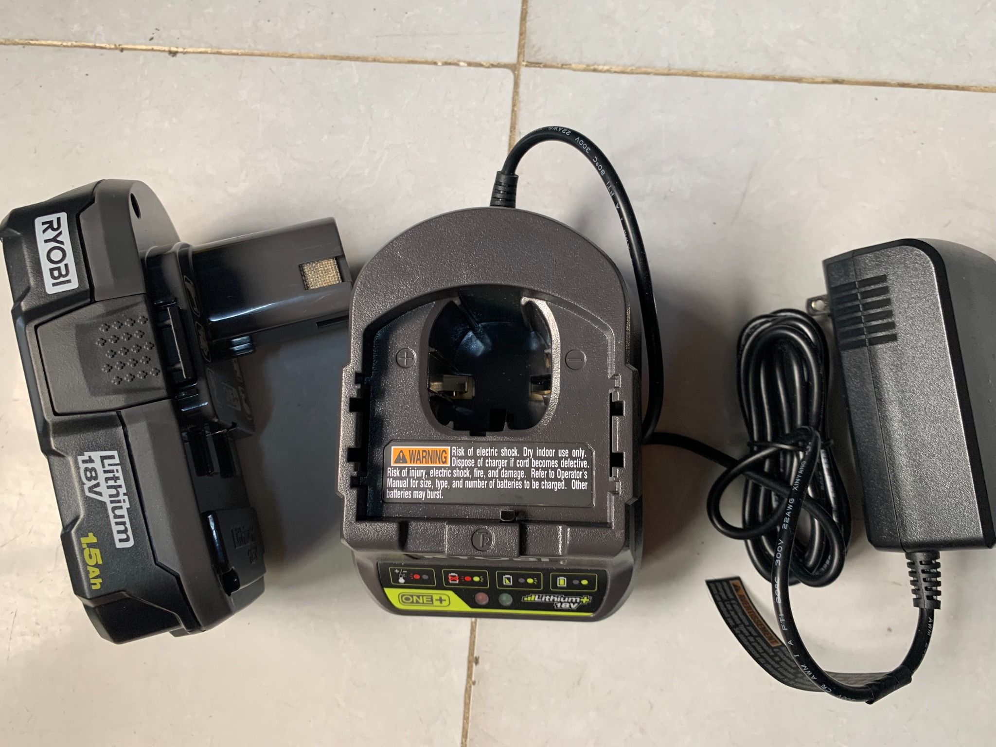 Pin sạc Ryobi 18V