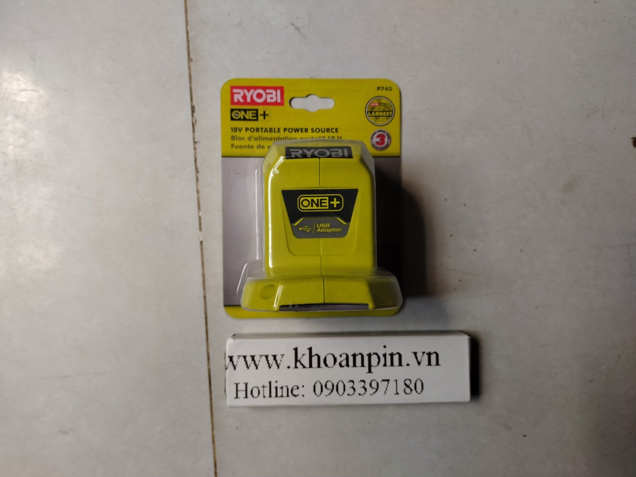Dock sạc USB Ryobi