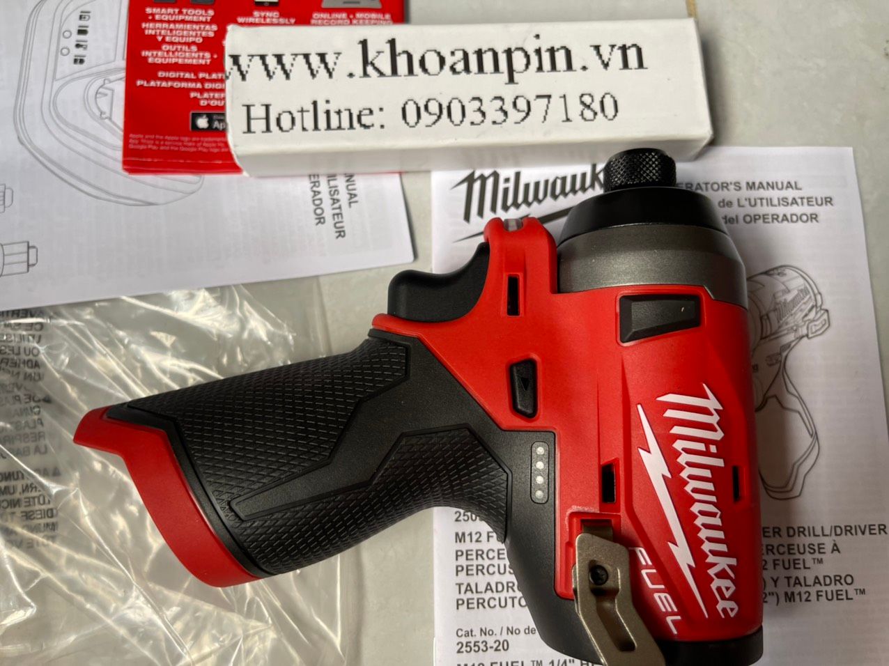Máy vặn vít Milwaukee 2553 mexico