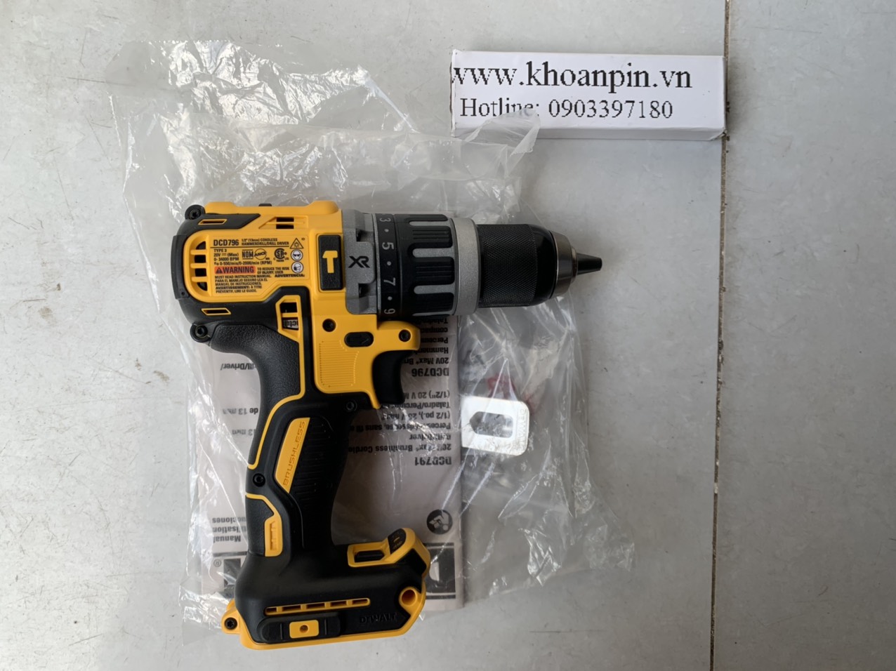 TALADRO DEWALT DCD796: Potencia y Durabilidad para tus Proyectos - TALADRO 24 VOLTIOS AMARILLO