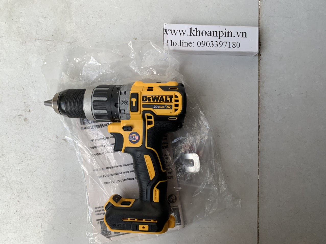 TALADRO DEWALT DCD796: Potencia y Durabilidad para tus Proyectos - TALADRO 24 VOLTIOS AMARILLO