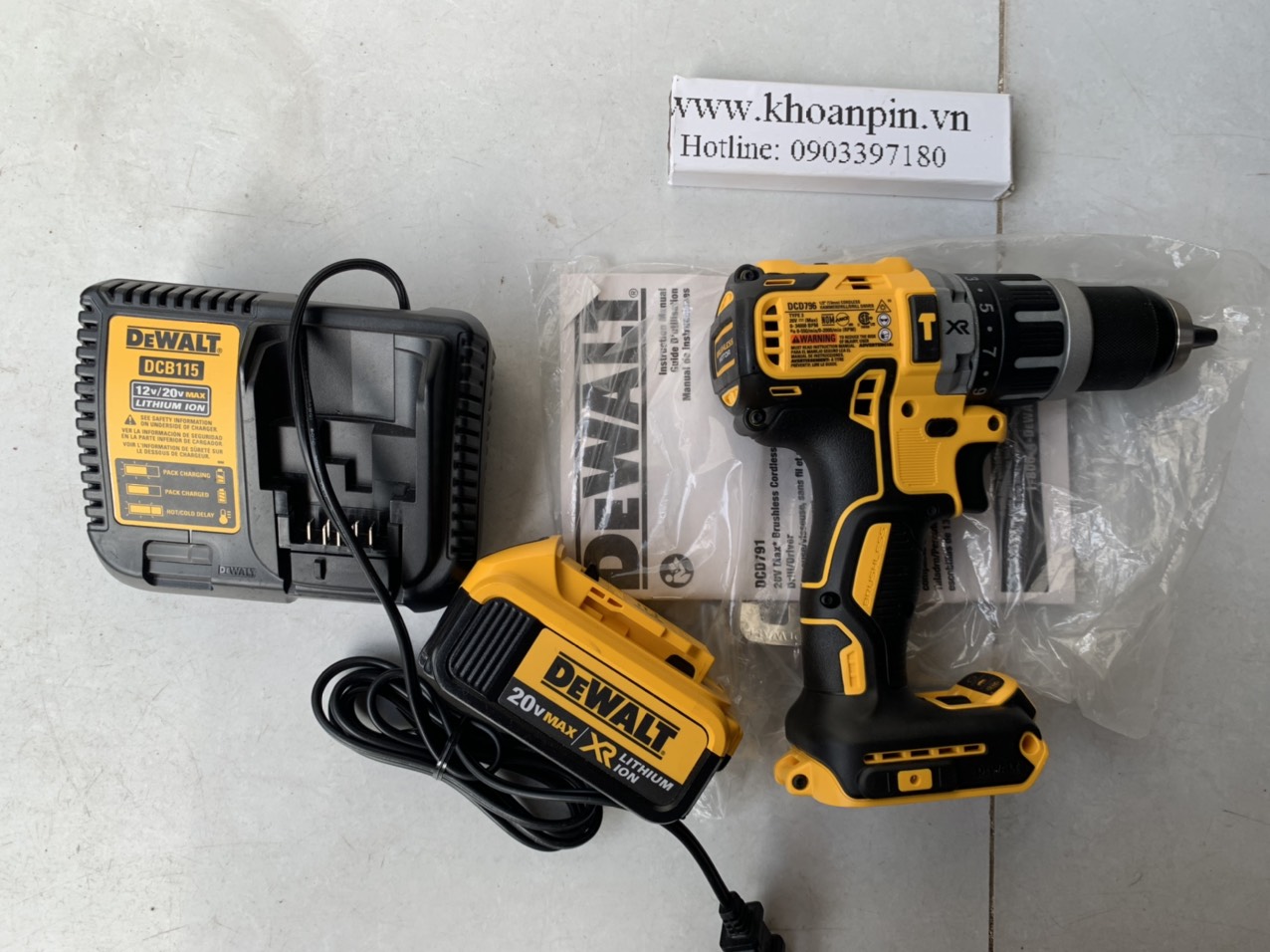 TALADRO DEWALT DCD796: Potencia y Durabilidad para tus Proyectos - TALADRO 24 VOLTIOS AMARILLO