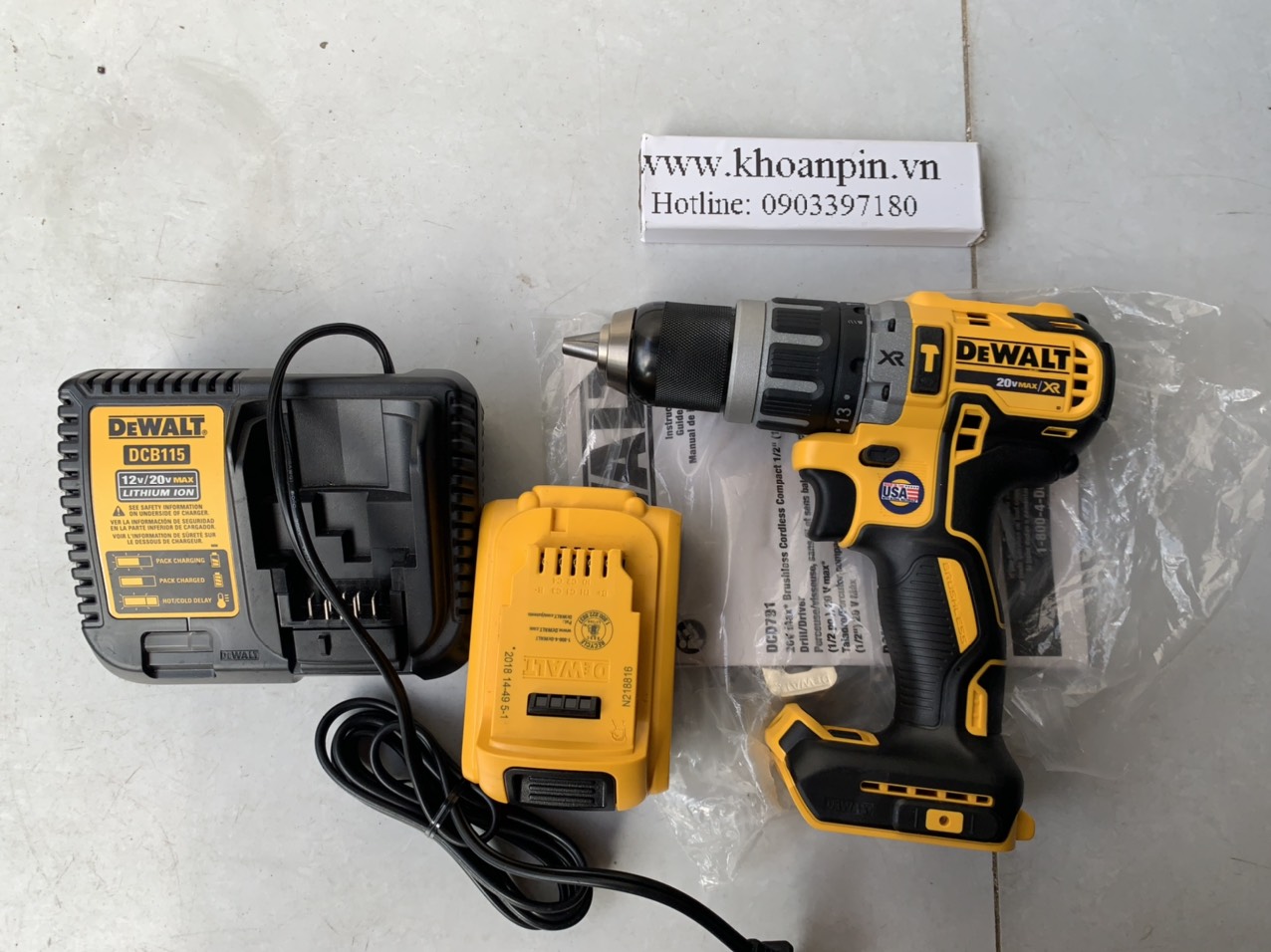 TALADRO DEWALT DCD796: Potencia y Durabilidad para tus Proyectos - TALADRO 24 VOLTIOS AMARILLO