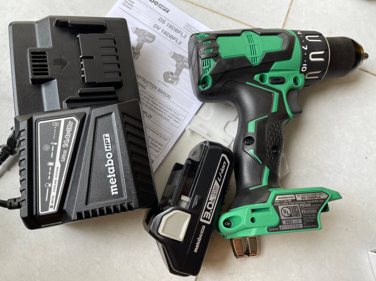 May khoan pin Metabo DV 18DBFL2 May Khoan Pin Tung Power Tool