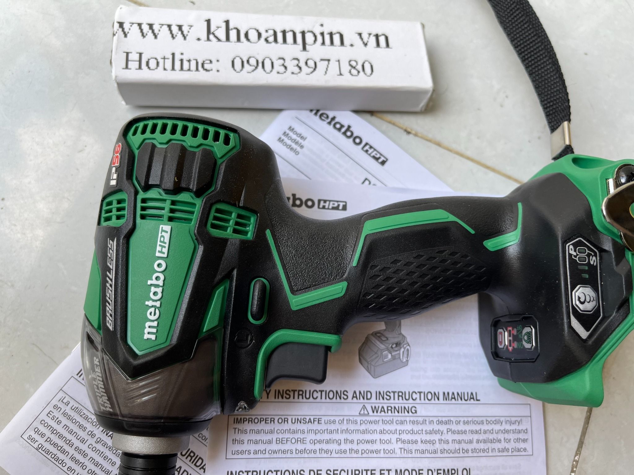 May v n vit Metabo WH 18DBDL2 May Khoan Pin Tung Power Tool