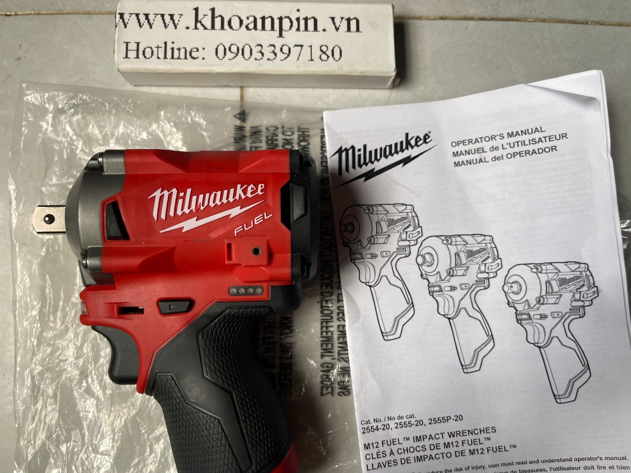 Máy siết bu lông Milwaukee 2555-20 M18