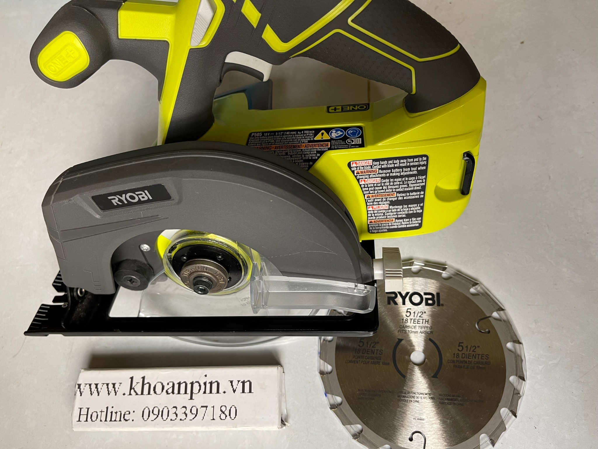 May c a Ryobi P505 18V USA May Khoan Pin Tung Power Tool