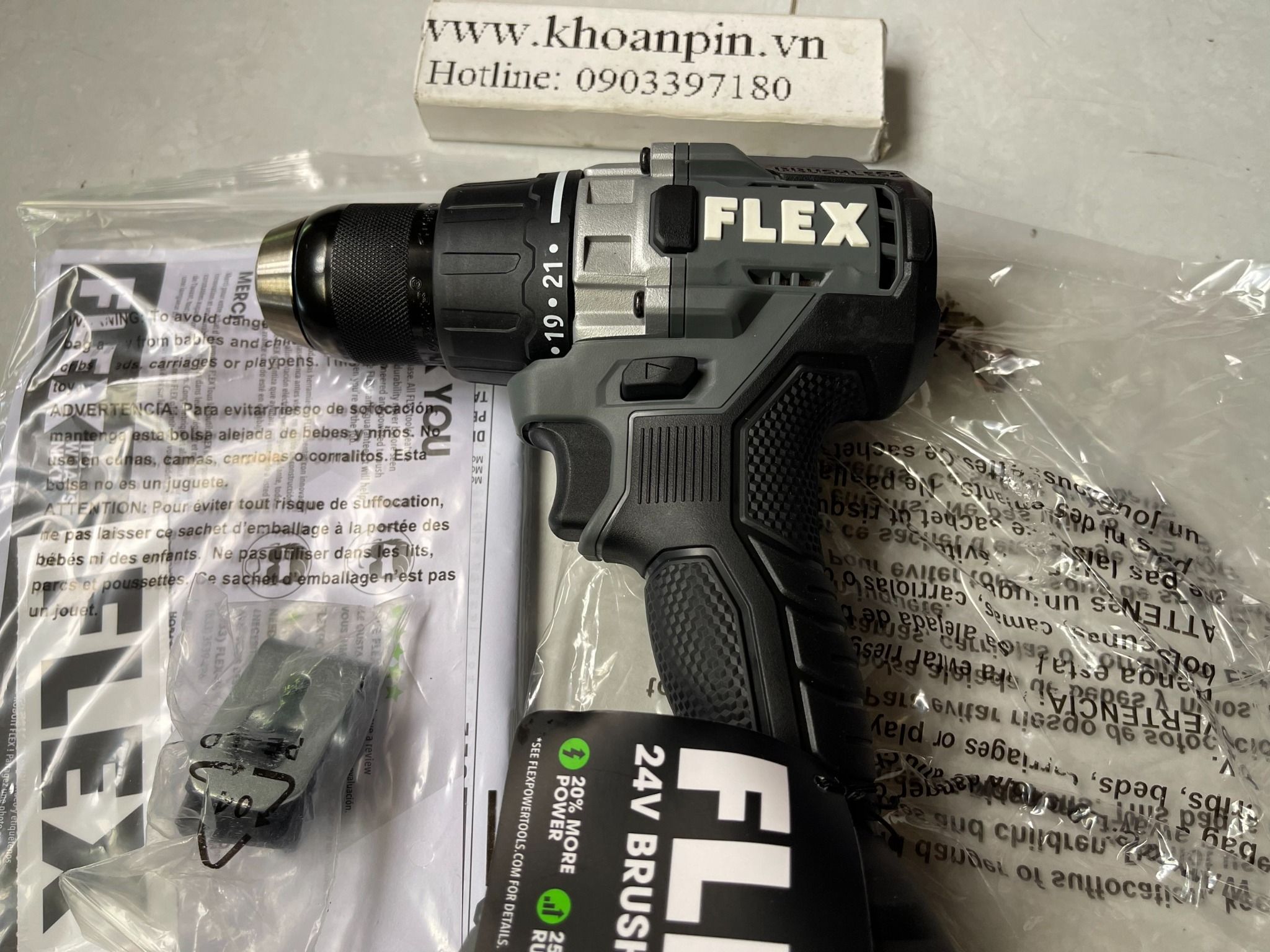 Máy khoan pin Flex FX1151 24V