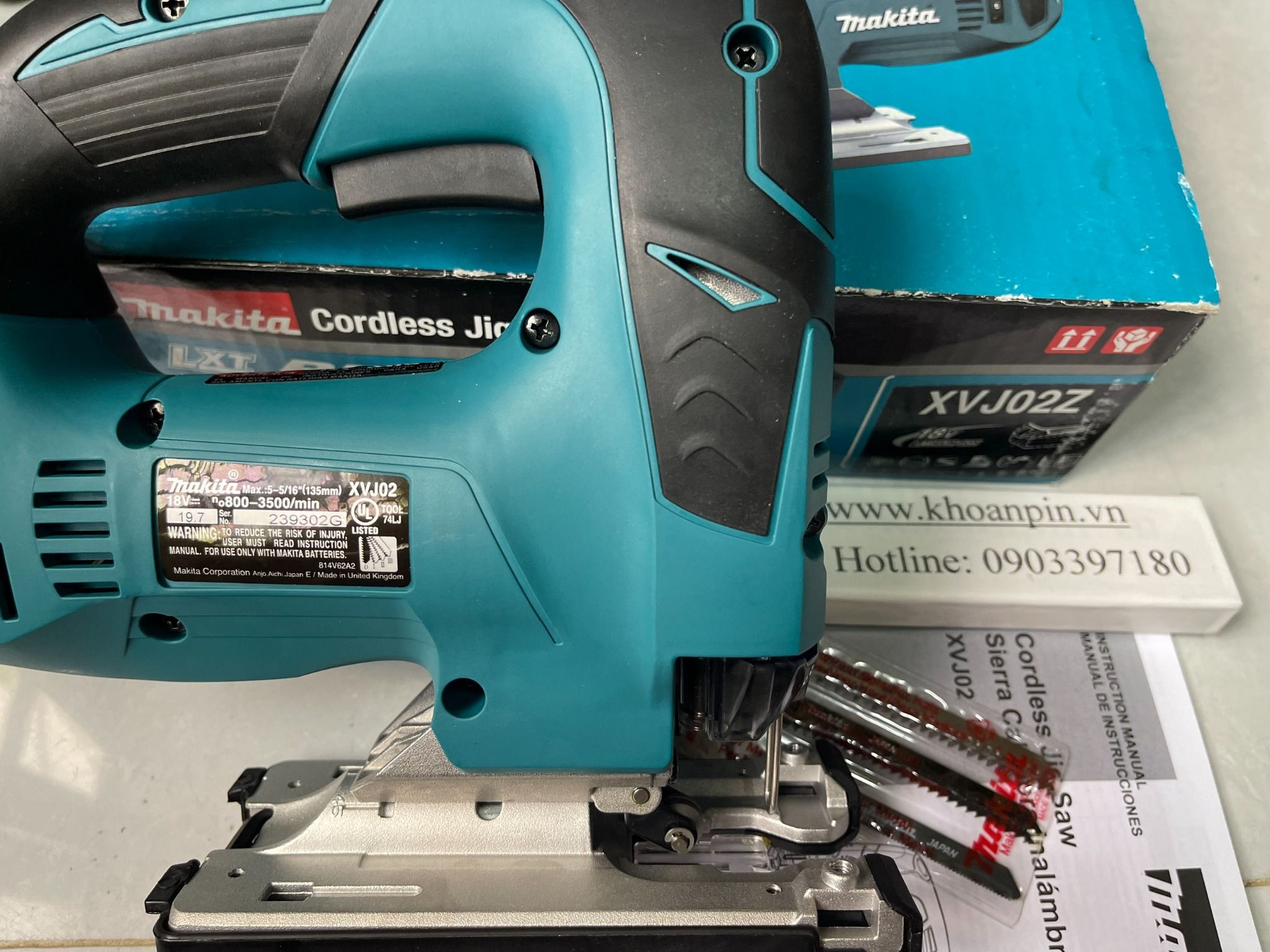 May c a l ng Makita XVJ02Z May Khoan Pin Tung Power Tool