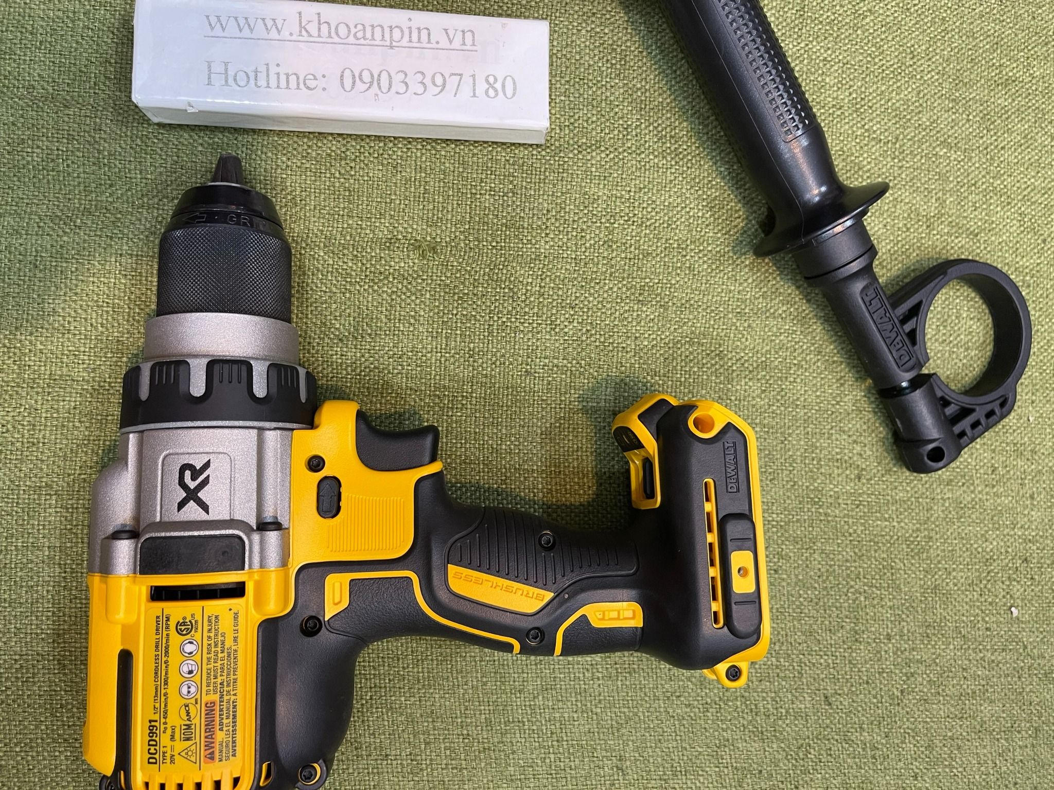 May khoan pin Dewalt DCD991 May Khoan Pin Tung Power Tool