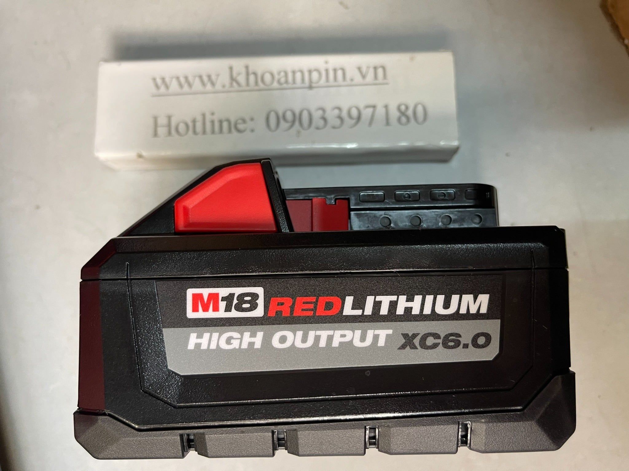 Pin Milwaukee High Output XC 6.0