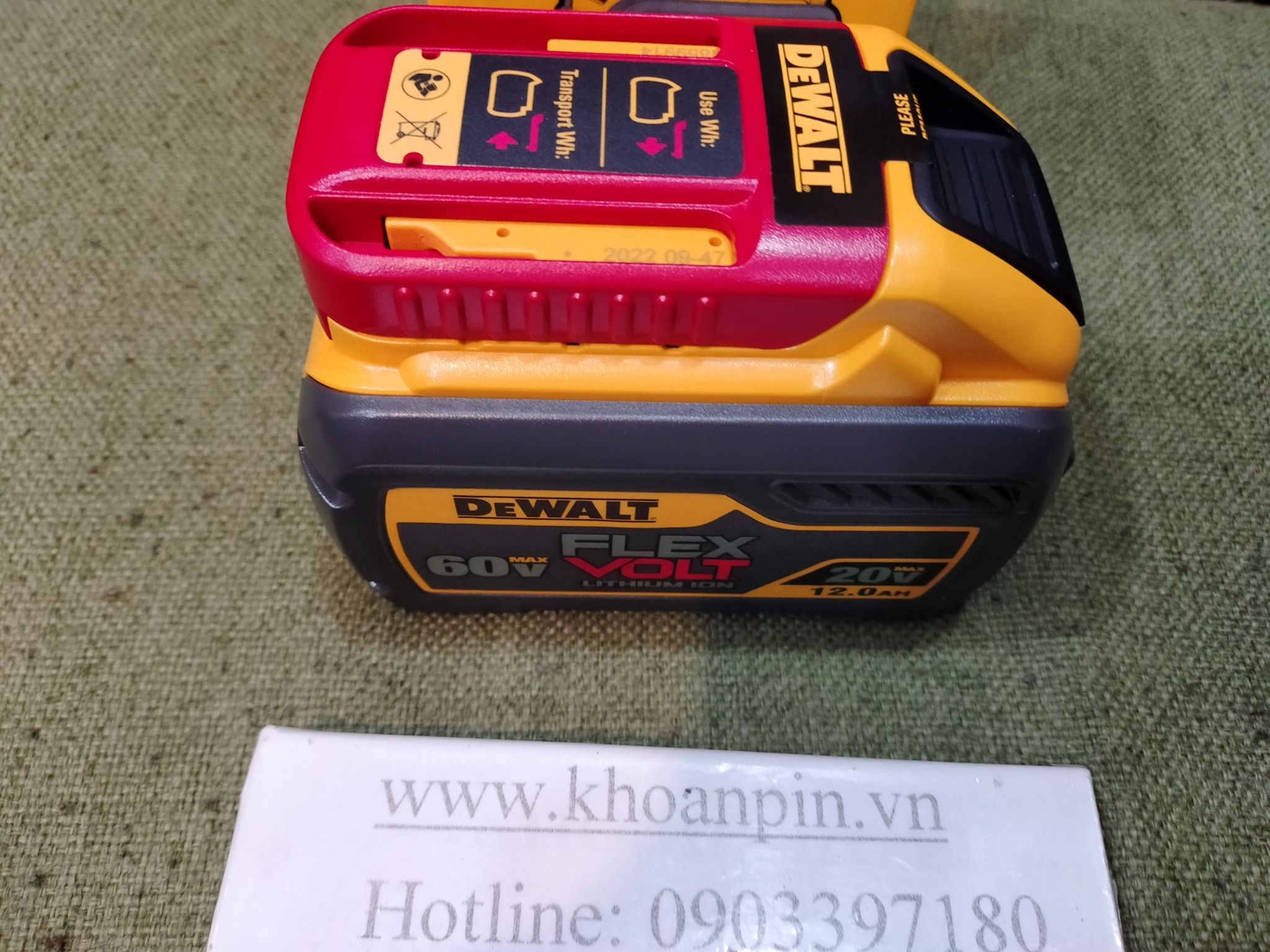 Pin Dewalt DCB612