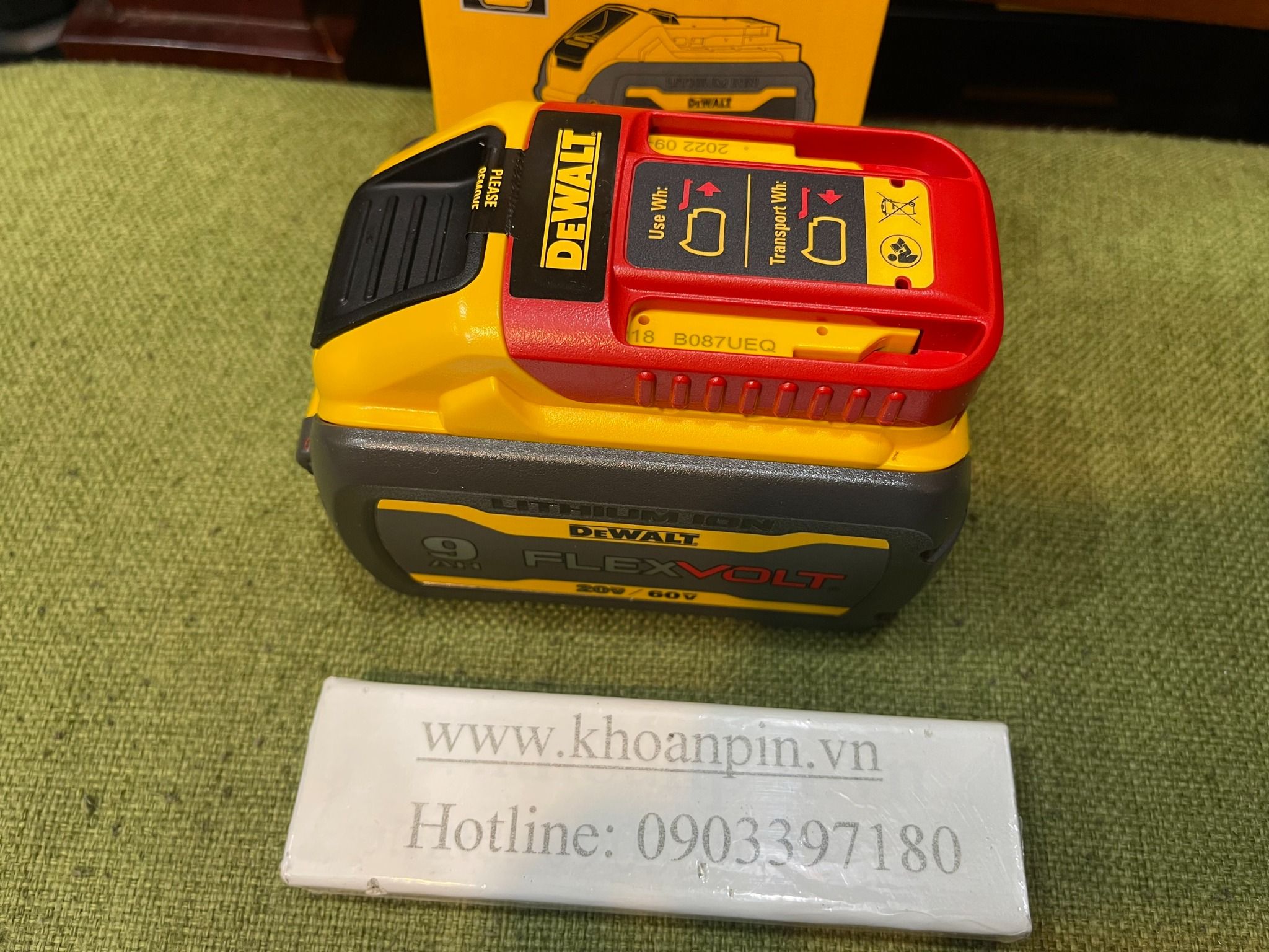 Pin Dewalt DCB609