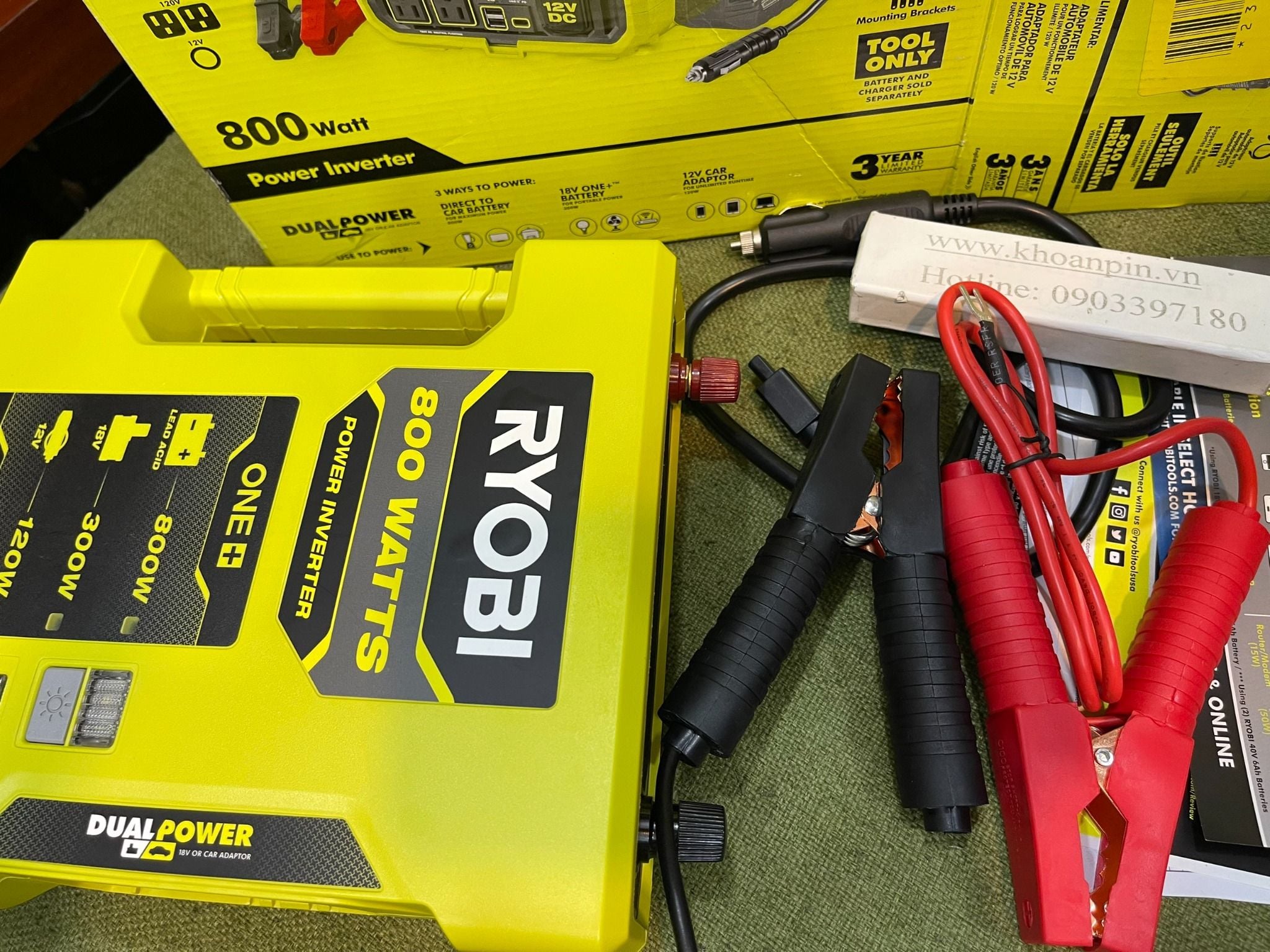 Máy biến tần điện Ryobi RYi8030A