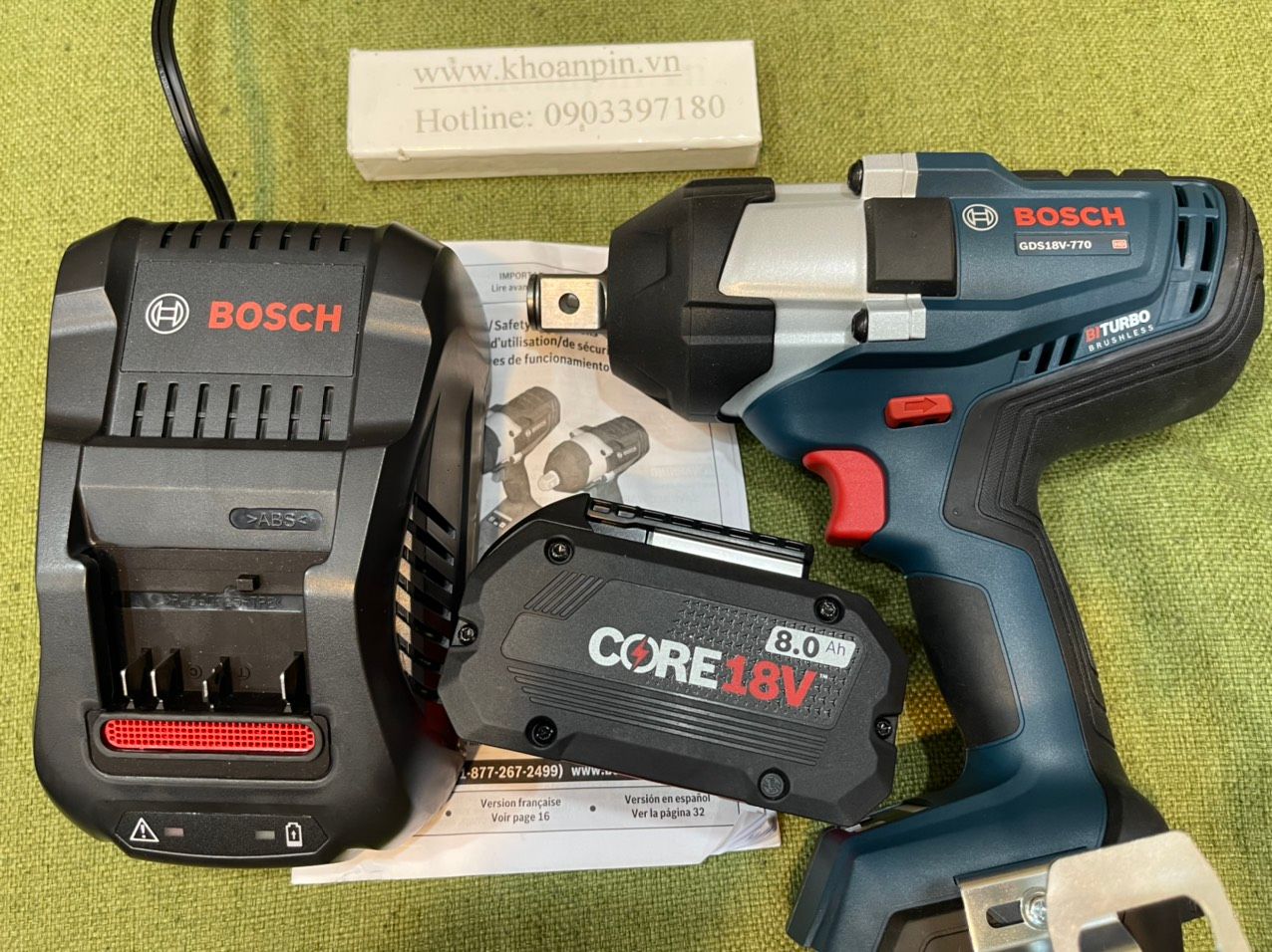 Máy siết bu lông Bosch GDS 18V-770