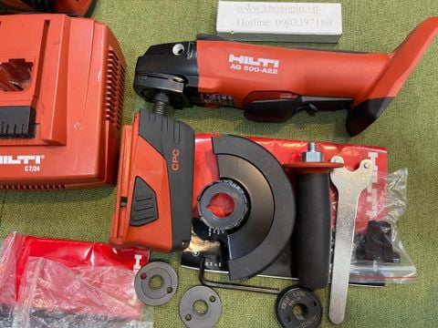 Máy mài pin Hilti AG 500-A22