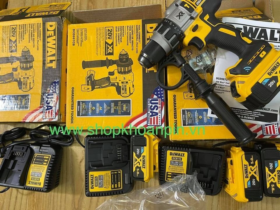 MÁY KHOAN PIN DEWALT DCD997