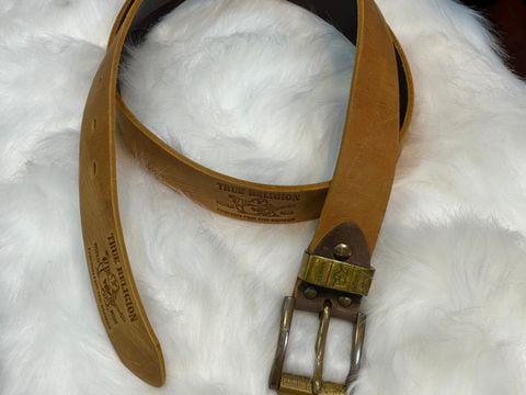 Nịt da ông địa True Religion