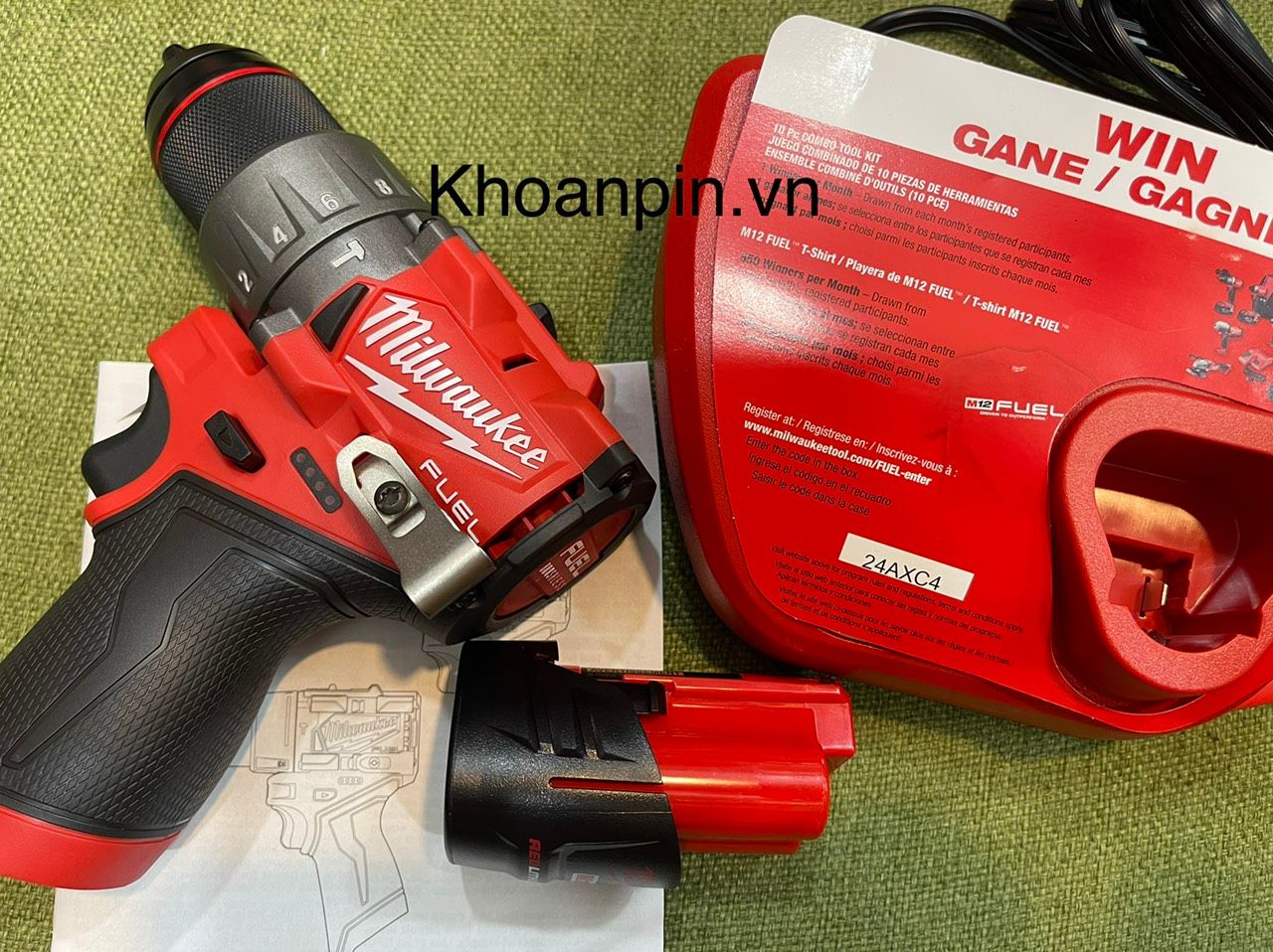 Máy khoan pin Milwaukee 3404-21 M12