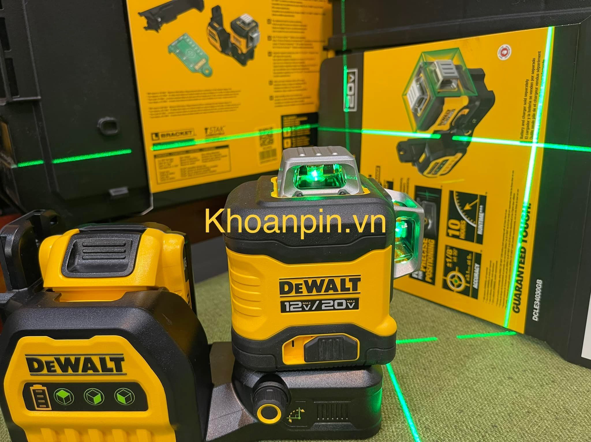 Laser Dewalt DCLE34030B