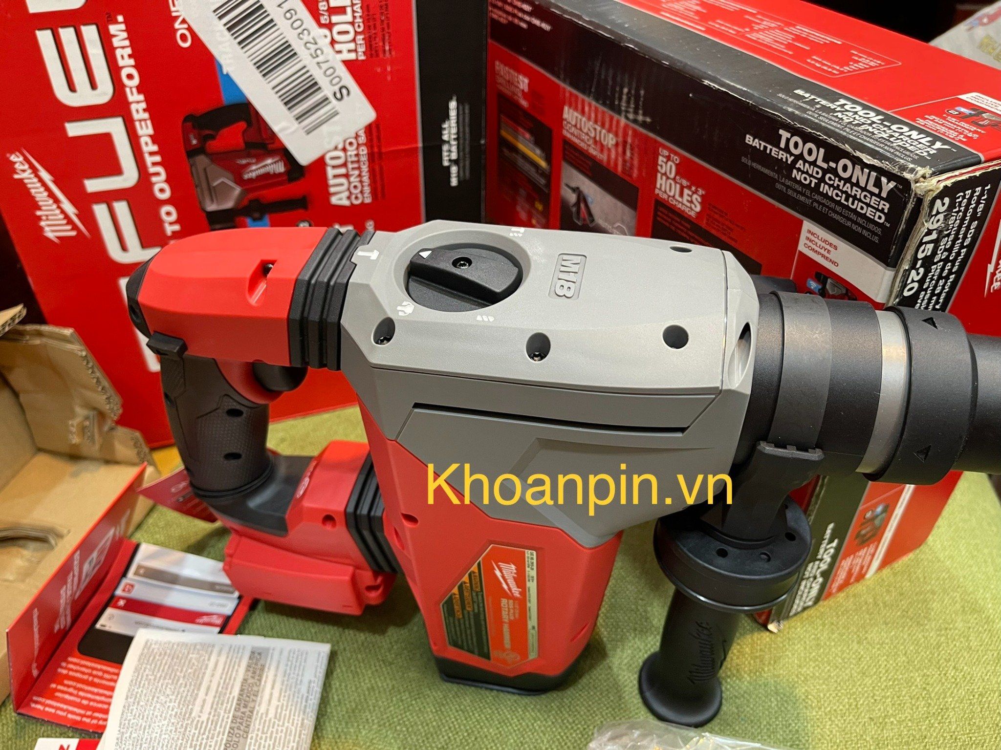 Máy khoan bê tông pin Milwaukee 2915