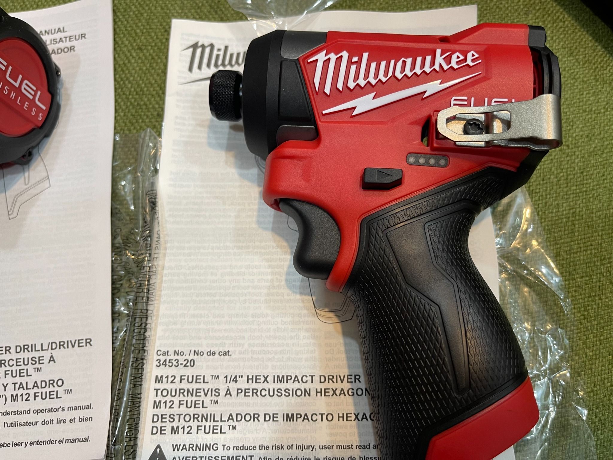 Máy vặn vít mukwaukee 3453 Milwaukee M12 FID-0C ( Chưa Pin & Sạc )