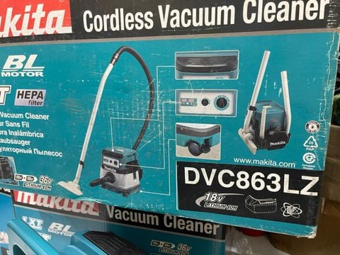 Máy hút bụi dùng pin Makita DVC863LZ