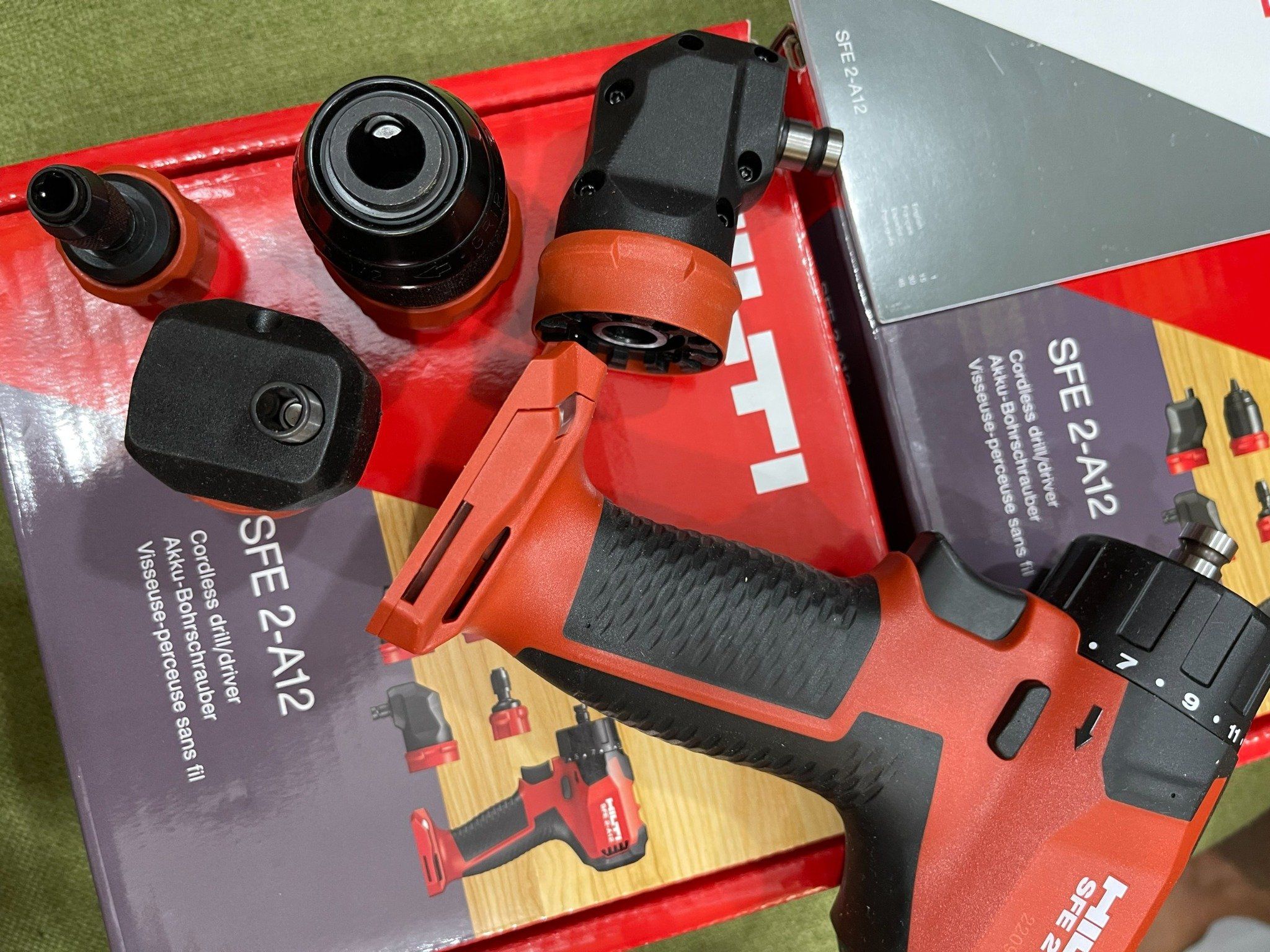 máy khoan pin Hilti sfe 2-A22 brunches