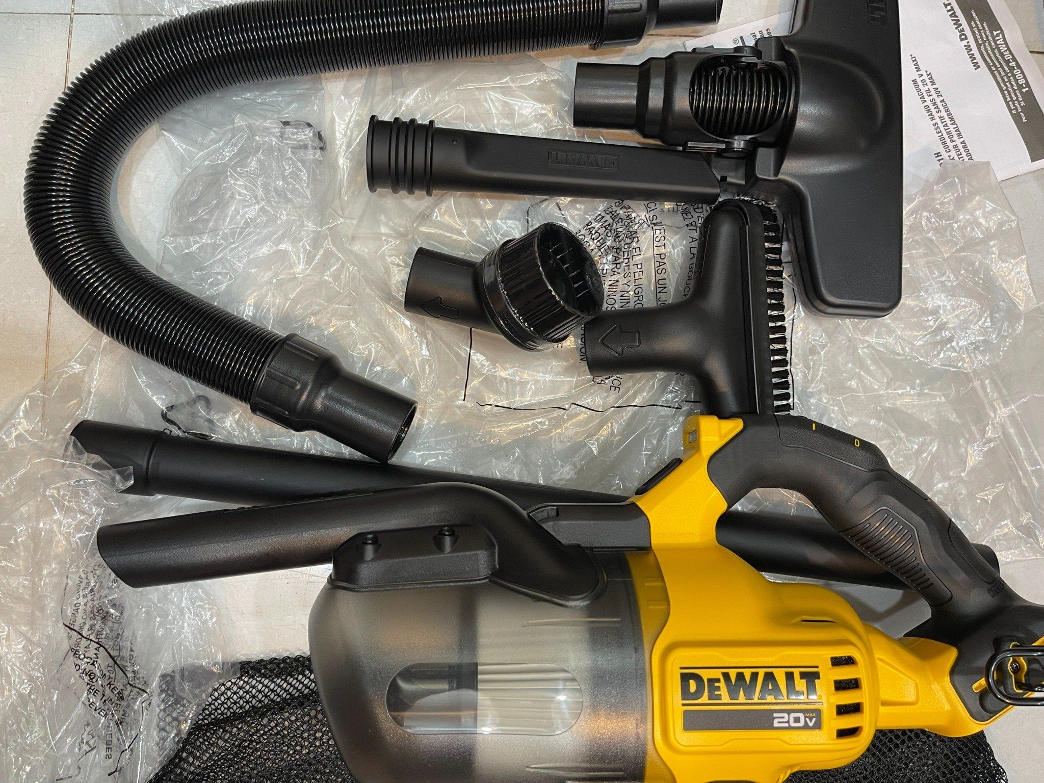 Máy hút bụi dùng pin Dewalt DCV501