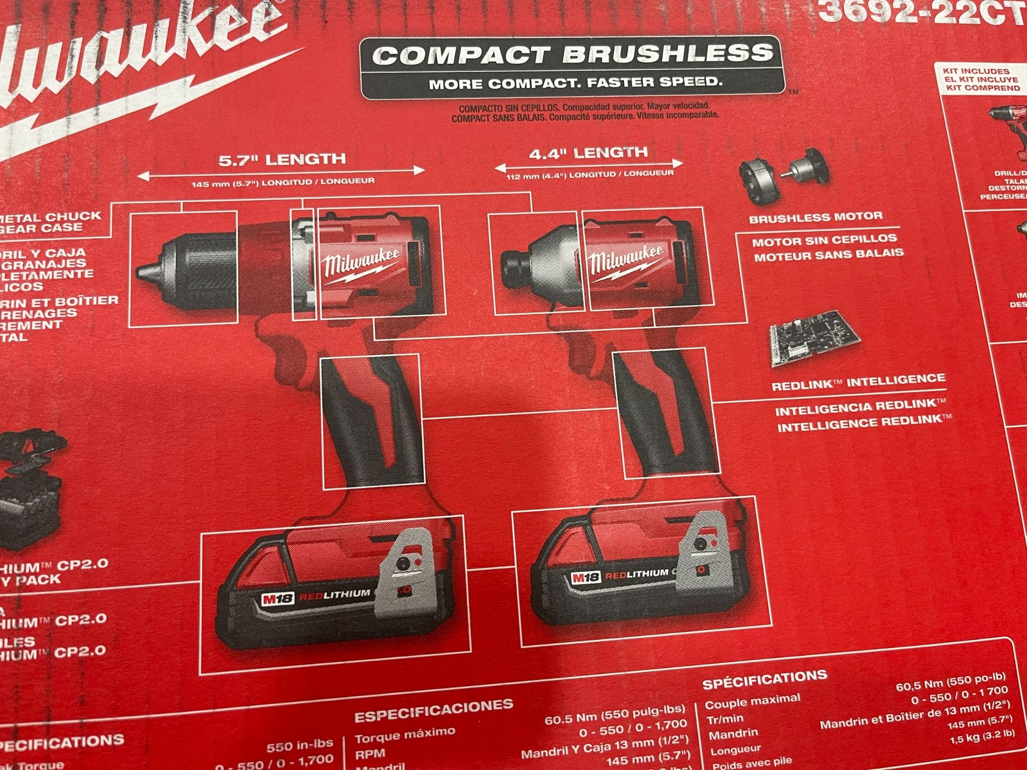 combo máy khoan milwaukee 3692