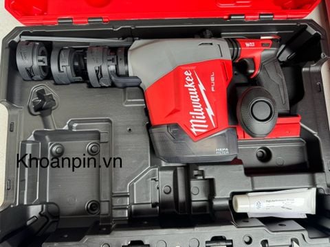 Máy khoan bê tông trần kèm hút bụi dùng pin Milwaukee M18 FHAFOH16