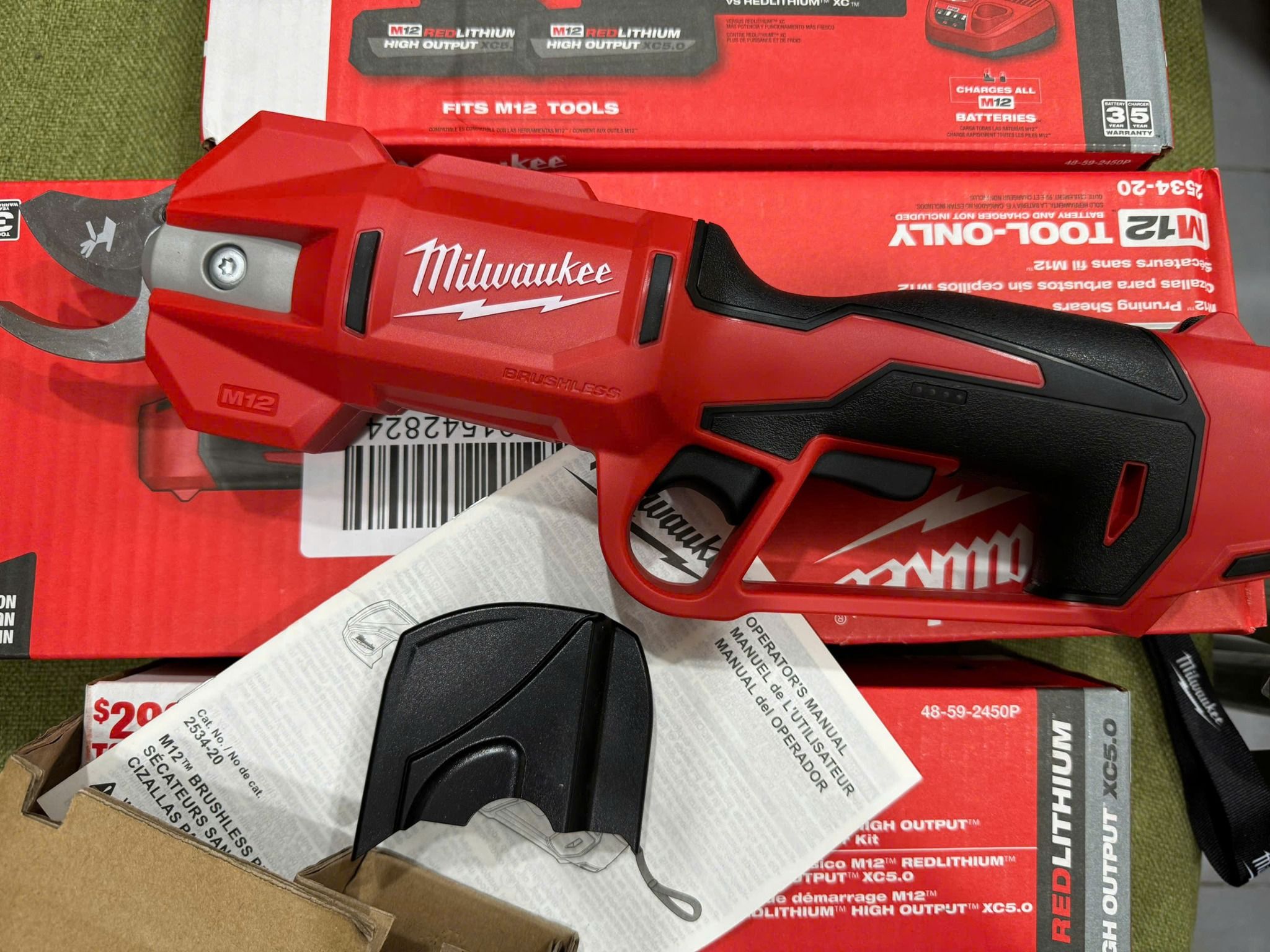 Máy cắt cành Milwaukee 2534 M12 USA BLPRS NEW