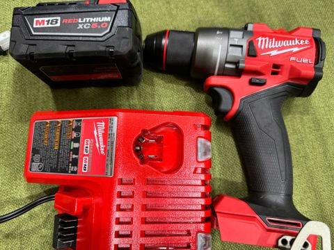 combo máy pin sạc milwaukee 2904 m18