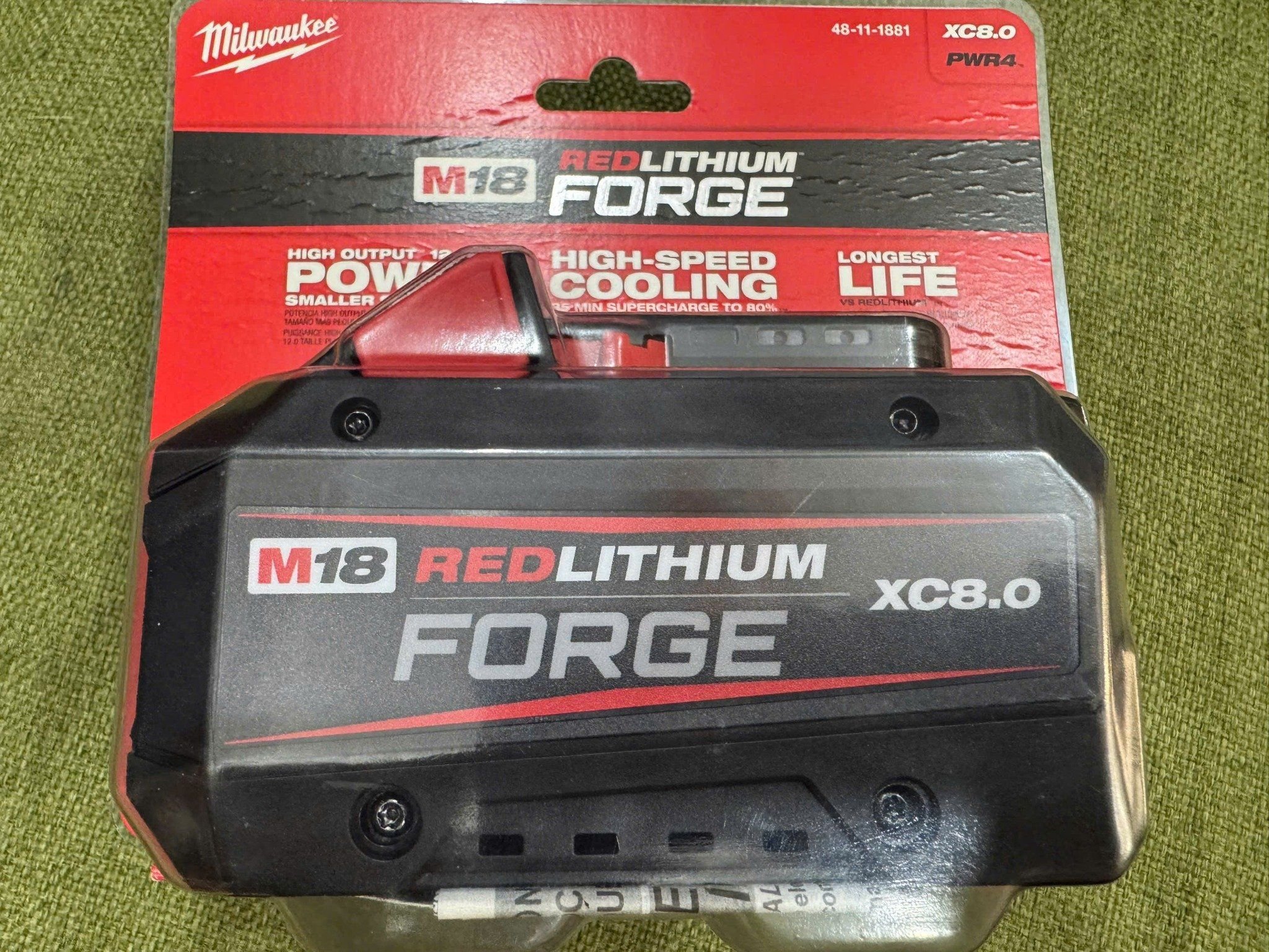 Pin Forge 18V 8.0Ah